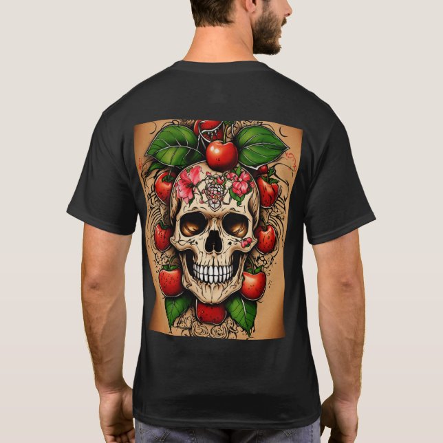 Camiseta Tatto Design de Cherriesskull (Verso)