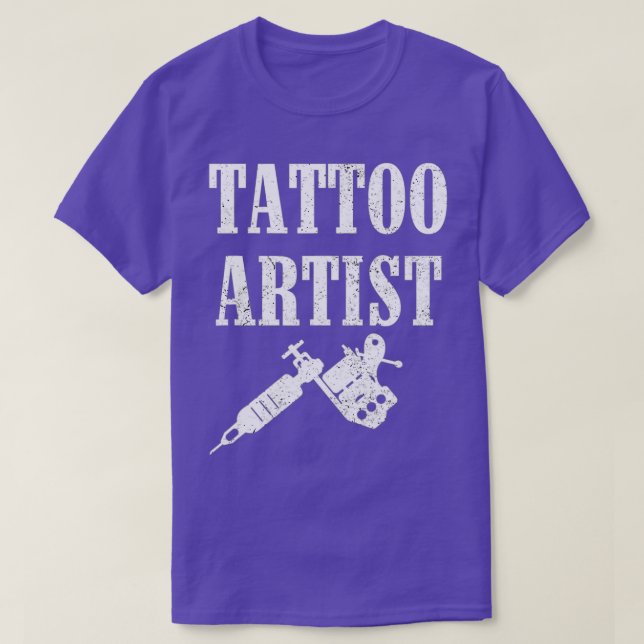 Camiseta Tattoo Artist Gift Ink Lovers  (Frente do Design)