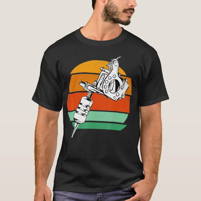 Camiseta Tattoo Artist Ink Master Inking Machine Tattooist  (Frente)
