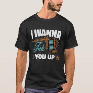 Camiseta Tattoo artista, quero te dar uma pitada