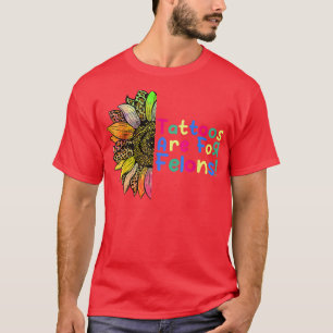Camiseta Tattoos Are For Felons Sunflower Funny For Men Wom