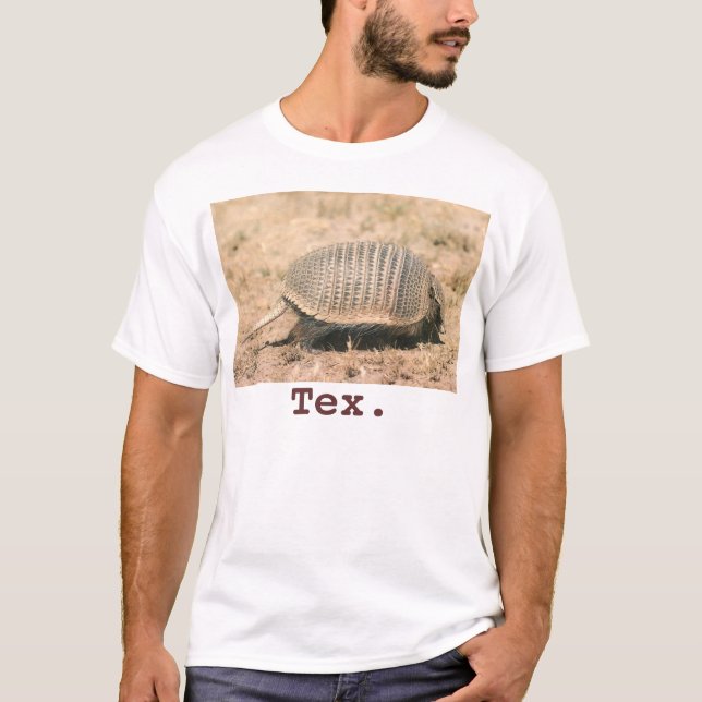 Camiseta tatu, Tex. (Frente)