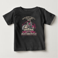 Tatuada Mãe Motoqueira Nunca Subestime Moto