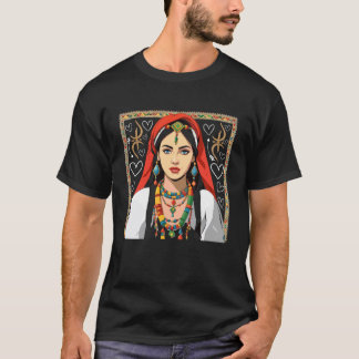 Camiseta Tatuagem Cabila Amazigh Berbere Tifinague Desenho 