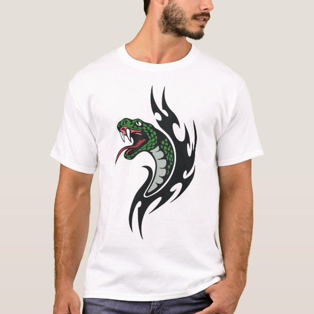 Camiseta tatuagem cobra (Frente)
