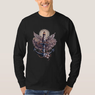 Camiseta Tatuagem Cor da Agulha Tatuagem cutânea Artista Ar