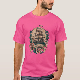 Camiseta Tatuagem Cor da Agulha Tatuagem da Pele Artista Ar