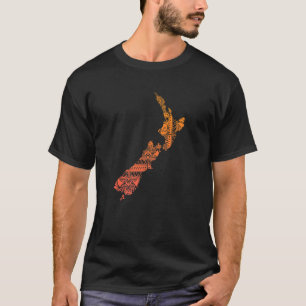 Camiseta Tatuagem de Cultura Nova Zelândia Polinésia Tribal