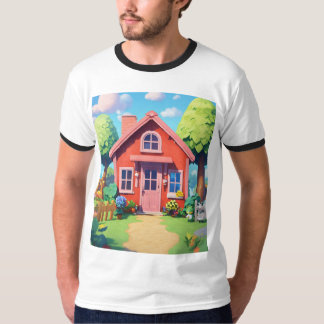 Camiseta Tatuagem de Design profunda de tinta e impressão e
