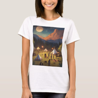 Camiseta Tatuagem de Design profunda de tinta e impressão e
