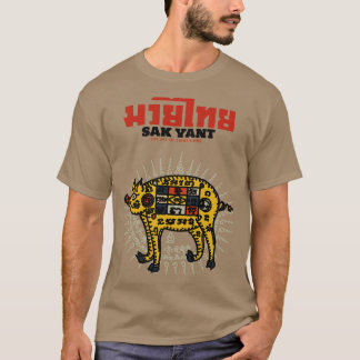 Camiseta Tatuagem de Porco Vintage