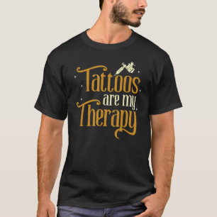 Camiseta Tatuagem É Minha Terapia Tatuadora Tatuadora Tatua