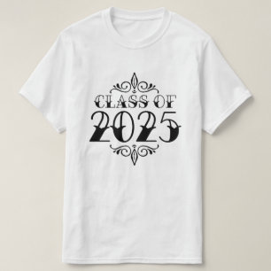 Camiseta Tatuagem - Estilo Classe de Graduação 2025