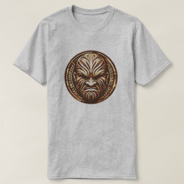 Camiseta Tatuagem Māori (Frente do Design)