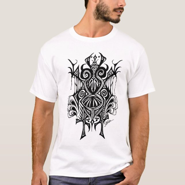 Camiseta Tatuagem mau (Frente)