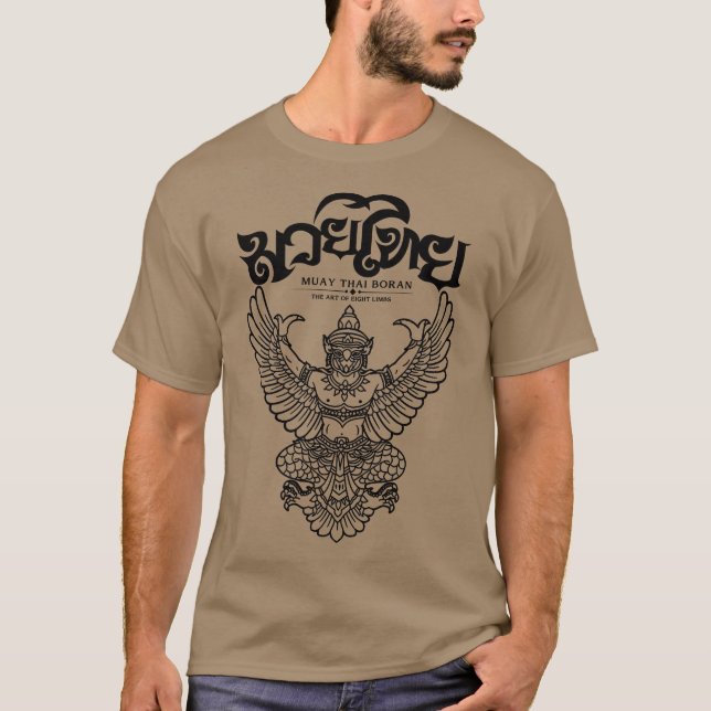 Camiseta Tatuagem Muay Thai Garuda (Frente)