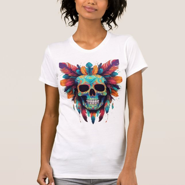 Camiseta Tatuagem Nativa Americana (Frente)