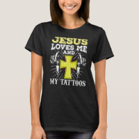 Tatuagem O Artista Jesus Me Ama E Minhas Tatuagens