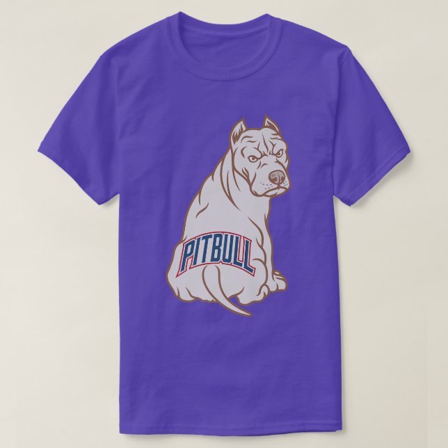 Camiseta Tatuagem Pitbull, Pit Bull Dog Lovers, Eu Adoro Ca (Frente do Design)