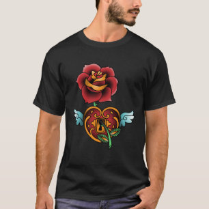Camiseta Tatuagem Tatuagem Símbolo Tribal Artista Tradicion