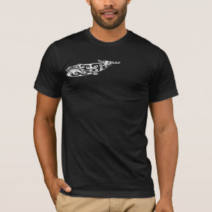 Camiseta Tatuagem tribal 4 da baleia