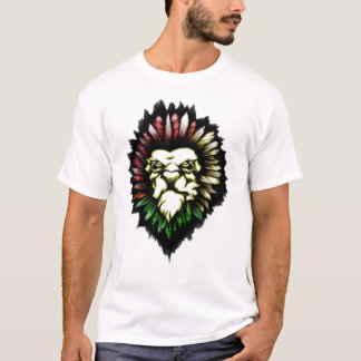 Camiseta TATUAGEM TRIBAL do leão