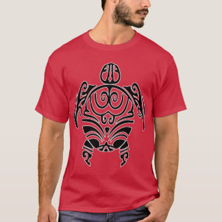 Camiseta tatuagem tribal tartaruga maori tartaruga menino