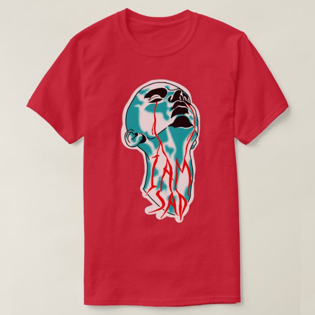 Camiseta Tatuagem Triste (Frente do Design)