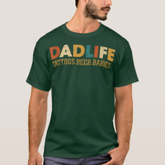 Camiseta Tatuagens Beer Beer Babs Pai Dia de os pais de vid