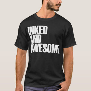 Camiseta Tatuagens cobertos e impressionantes de