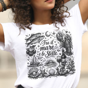 Camiseta Tatuagens de Mistura Náutica
