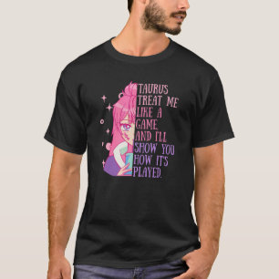 Camiseta Taurus Facts Dizendo Horoscópio Aniversário