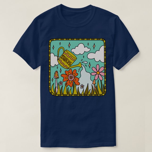 Camiseta Taurus Garden (Frente do Design)