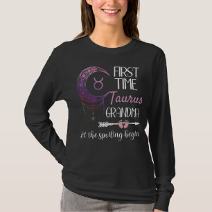 Camiseta Taurus Grandma Pregnancy Anúncio Zodiac 1rua T