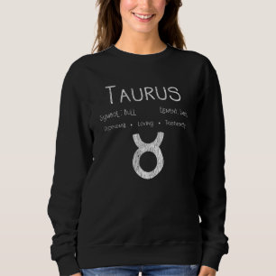 Camiseta Taurus Horoscope Astrology Star Sinal de Astrologi