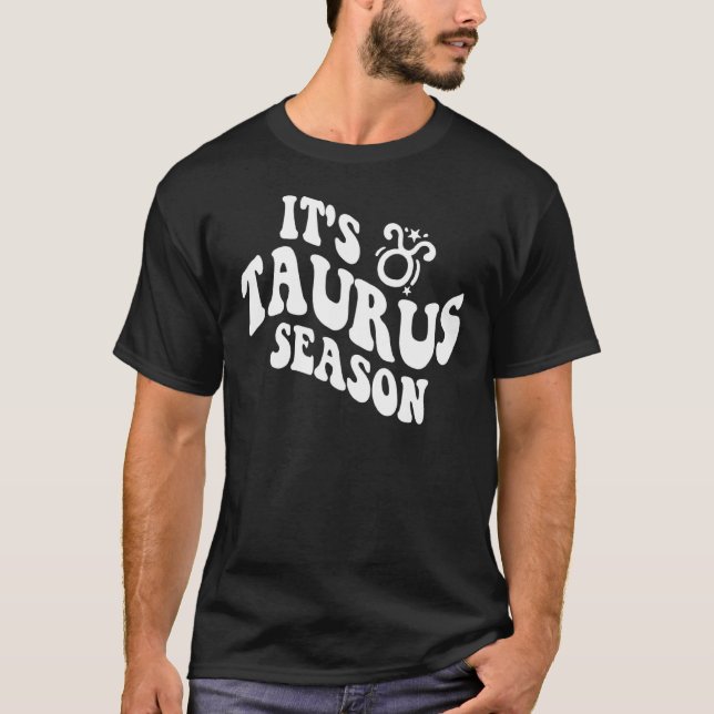 Camiseta Taurus Retro March April Astrology Taurus Zodiac S (Frente)