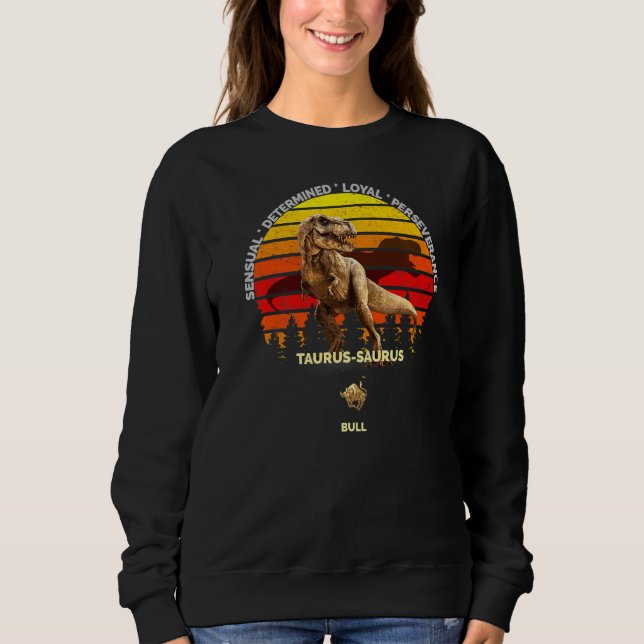 Camiseta Taurus Saurus Zodiac Taurus (Abr 20 De Maio De 20) (Frente)
