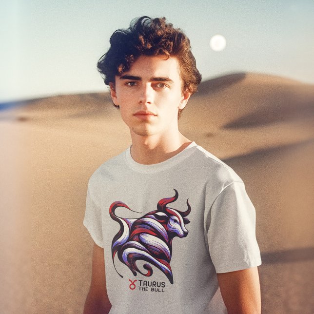Camiseta Taurus, signo do boi (Criador carregado)