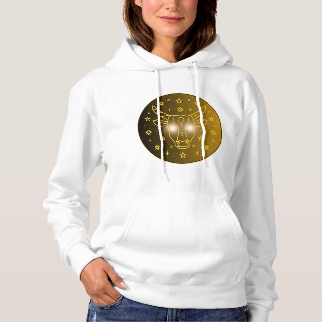 Camiseta Taurus Zodiac Emblem | Minimal Celestial Symbol (Frente)