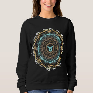 Camiseta Taurus Zodiac Mandala