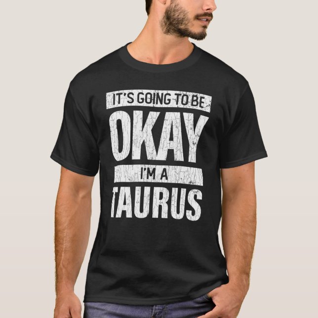 Camiseta Taurus Zodiac - Sinal Gráfico (Frente)