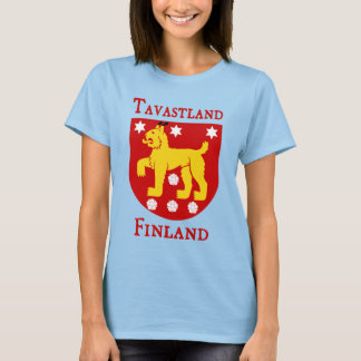 Camiseta Tavastland (Häme) (Tavastia), Finlândia (Suomi)