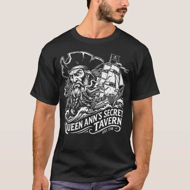 Camiseta Taverna Secreta da Rainha Ana (Frente)