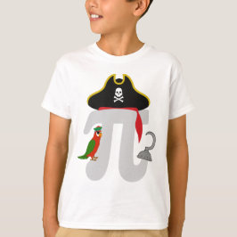 Camiseta Taxa de Pi de Matemática com papagaio - Pi Dia