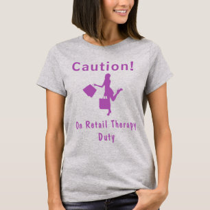 Camiseta Taxa de Terapêutica Chic Purple Retail