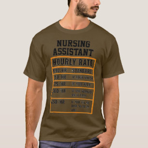 Camiseta Taxa Horária do Assistente de Enfermagem