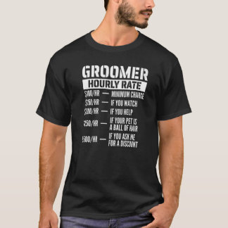 Camiseta Taxa Horária do Groomer