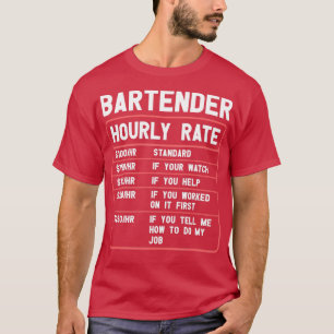 Camiseta Taxa horária do leilão