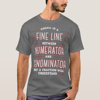 Camiseta Taxas Numéricas de Frações Algébricas Matemáticas