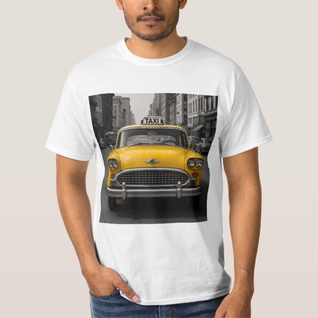 Camiseta táxi de Nova York (Frente)